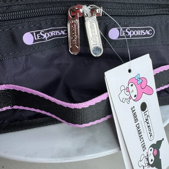 LeSportsac Sanrio Kuromi Travel Cube Organizer Bag - Picture 5 of 8